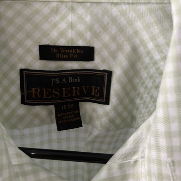 Two Jos A. Bank Men’s Shirts - Picture 3 of 7